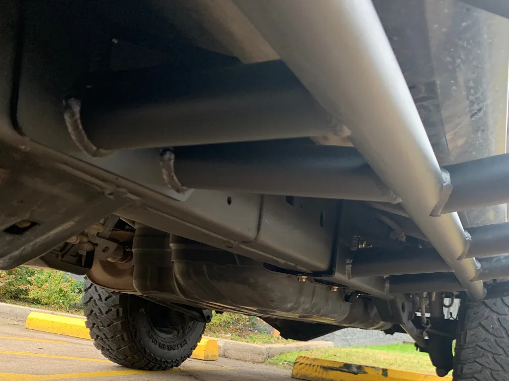 2010-2023 TOYOTA 4RUNNER TRAIL EDITION BOLT ON ROCK SLIDERS BY CALI RAISED LED
