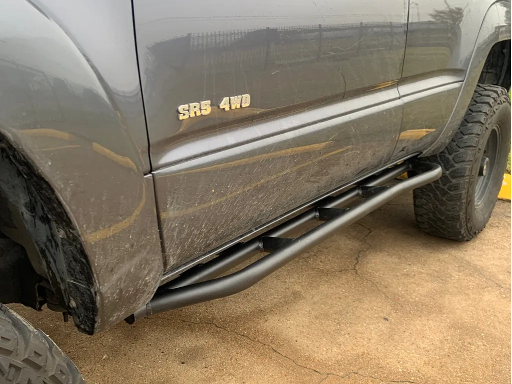 2010-2023 TOYOTA 4RUNNER TRAIL EDITION BOLT ON ROCK SLIDERS BY CALI RAISED LED