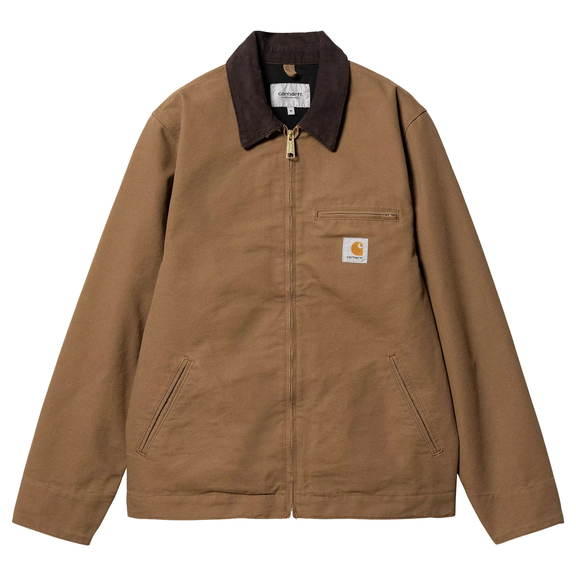 Carhartt WIP Detroit Jacket Summer Hamilton Brown/Tobacco Rinsed