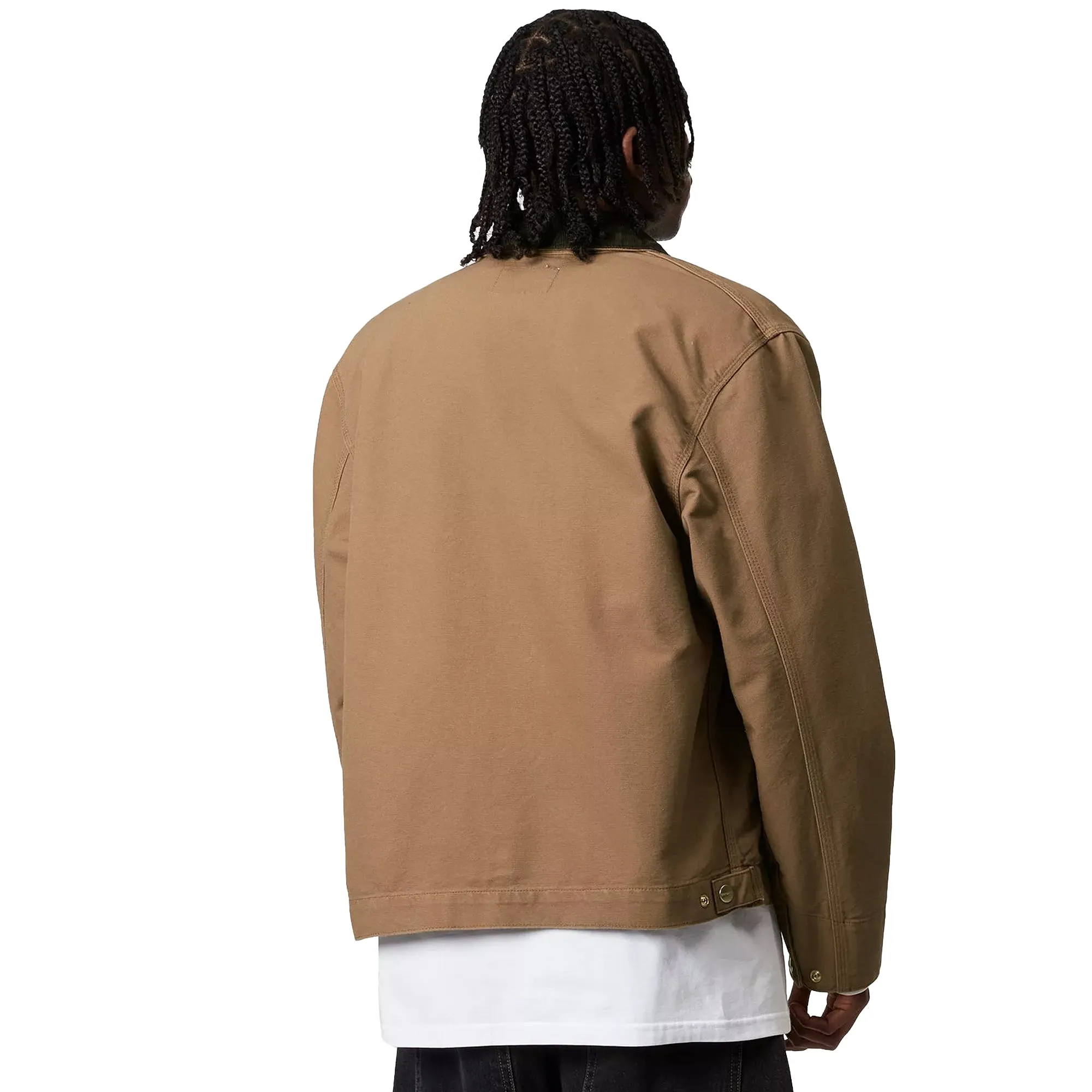 Carhartt WIP Detroit Jacket Summer Hamilton Brown/Tobacco Rinsed