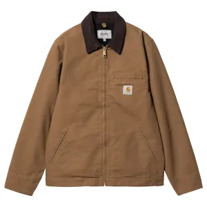 Carhartt WIP Detroit Jacket Summer Hamilton Brown/Tobacco Rinsed
