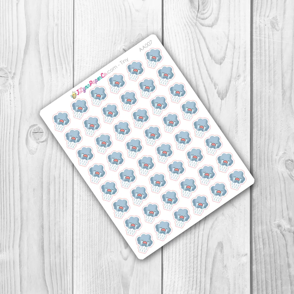 Kawaii Rainy Weather Stickers | AA007