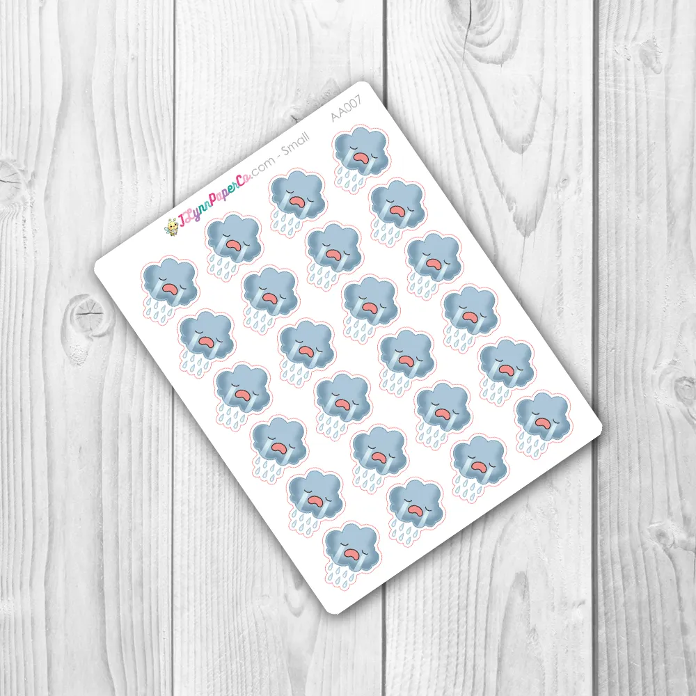 Kawaii Rainy Weather Stickers | AA007