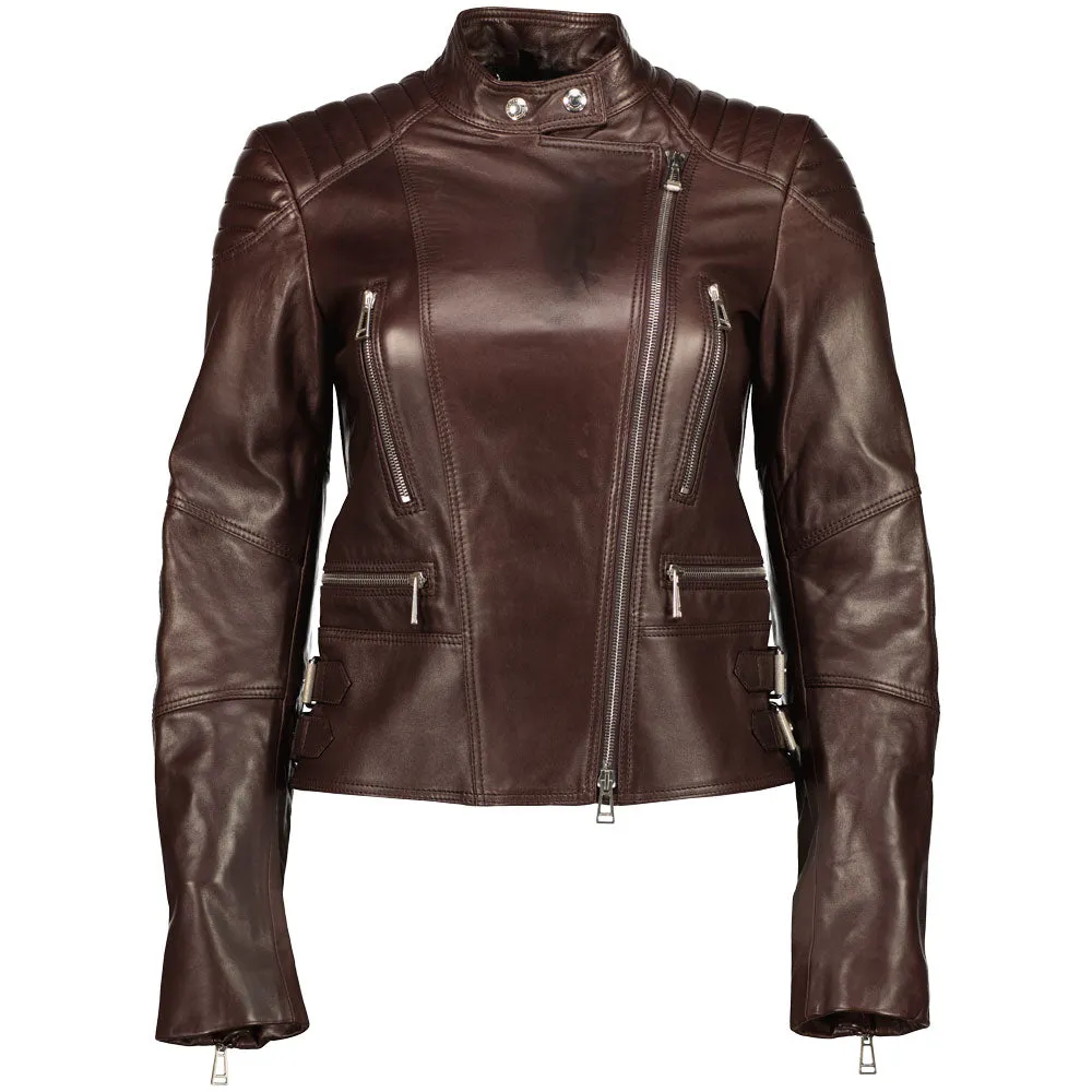 Ladies Sidney Leather Jacket