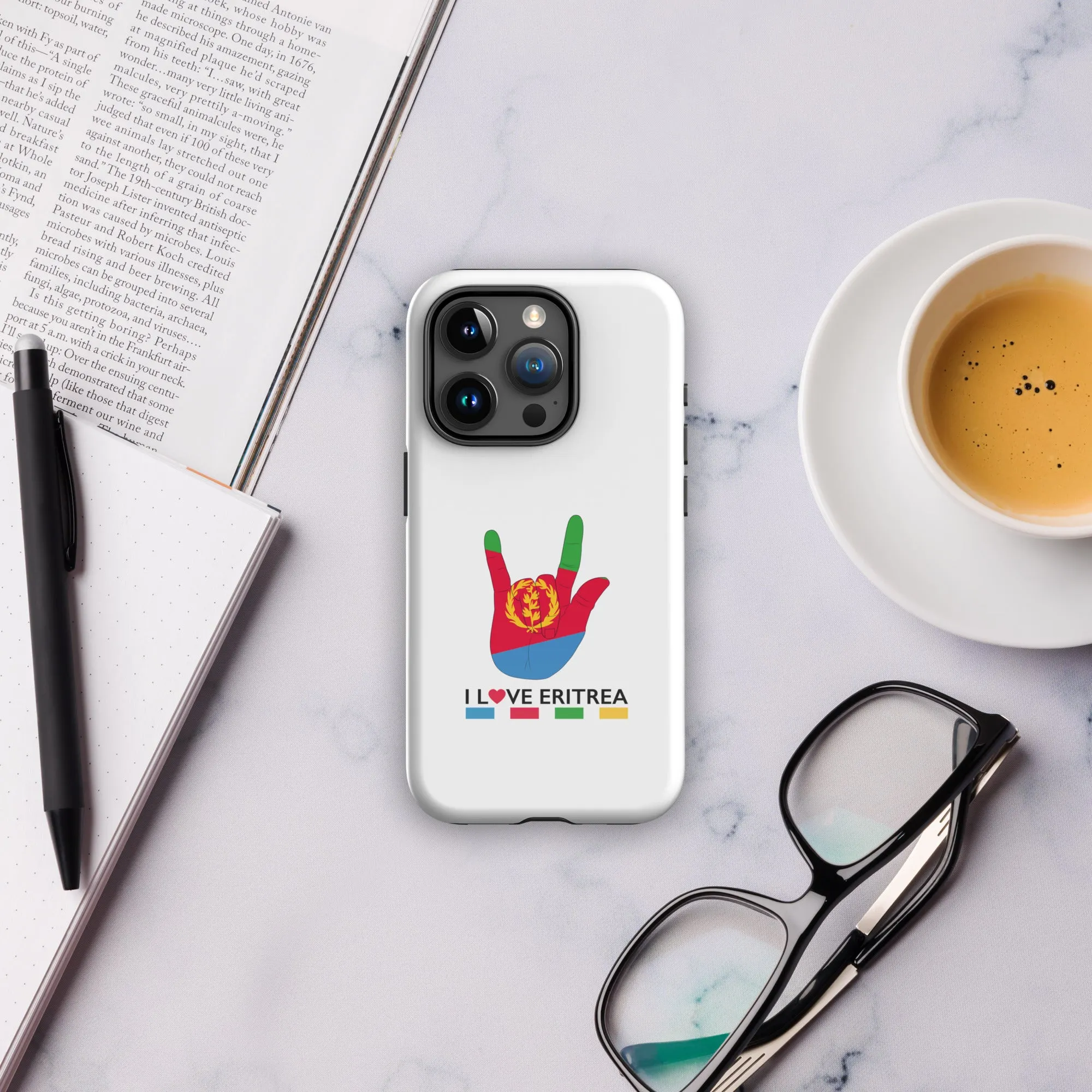 Tough Case for iPhone® flag Eritrea Tigrinya