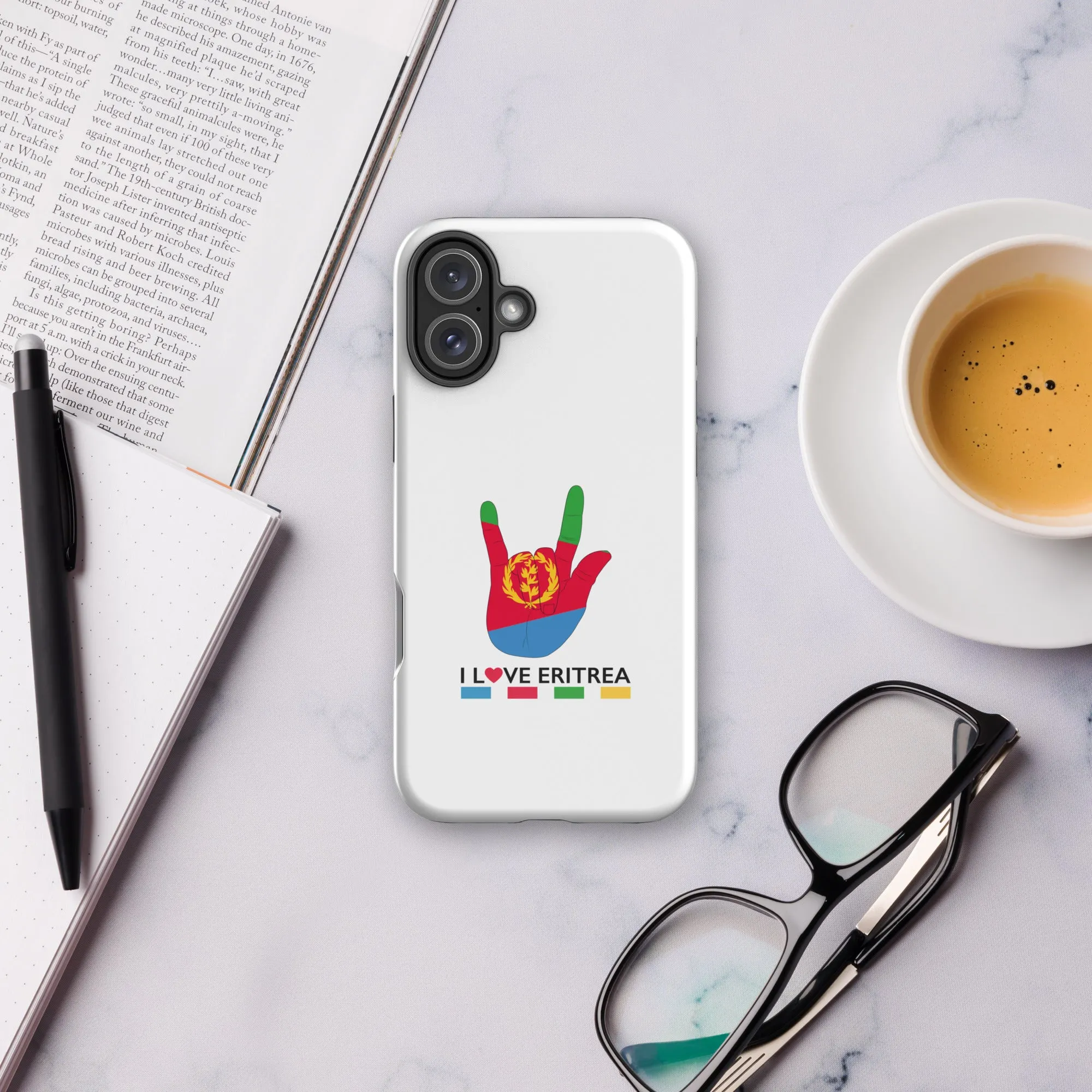 Tough Case for iPhone® flag Eritrea Tigrinya